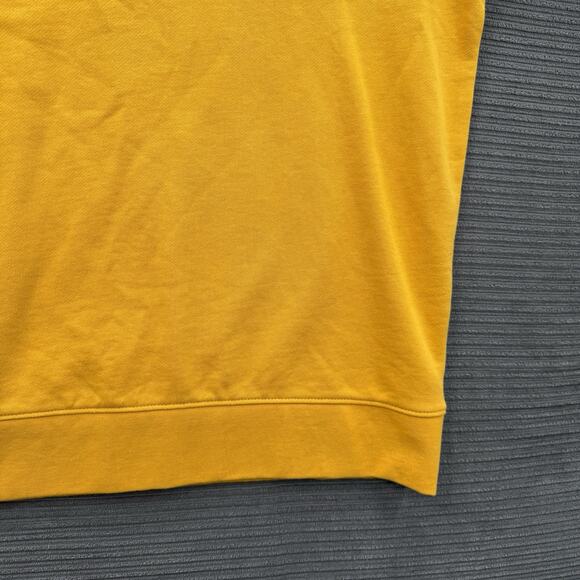 A-Dam Sweatshirt Men Small Yellow Organic Cotton Gerar Designer Long Sleeve. - Picture 10 of 11